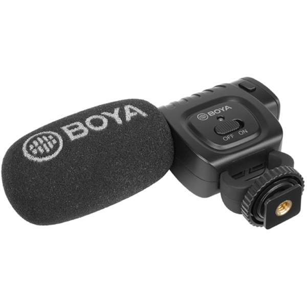 Boya BY-BM3011, Camera Microphone, 3.5mm, Black