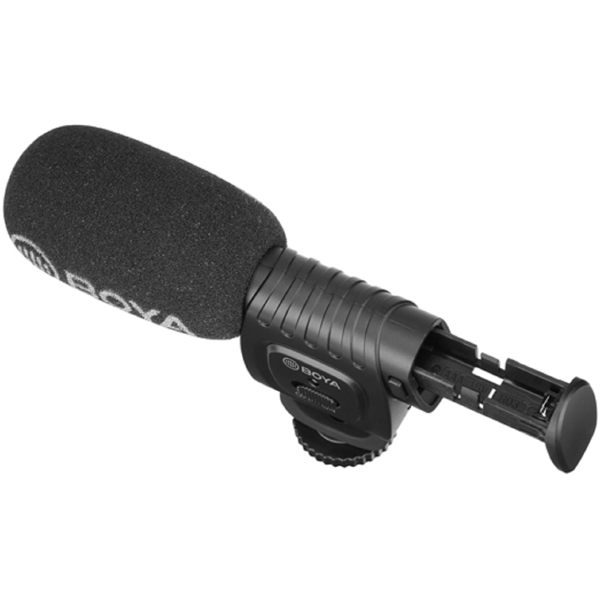 Boya BY-BM3011, Camera Microphone, 3.5mm, Black