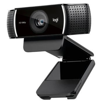 Logitech 960-001088 C922 Pro, 3MP, Built-in Microphone, Webcam, Black