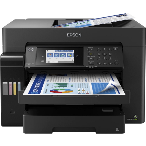 Epson C11CH71404 L15160 CIS, MFP, A3, Wi-Fi, LAN, USB, Black