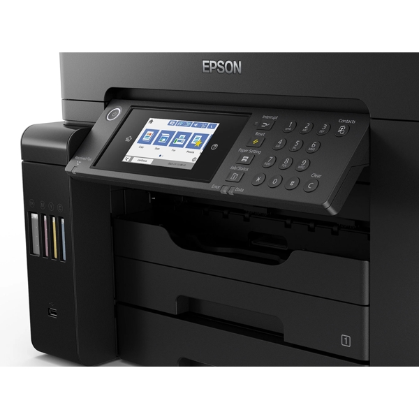 პრინტერი Epson C11CH71404 L15160 CIS, MFP, A3, Wi-Fi, LAN, USB, Black