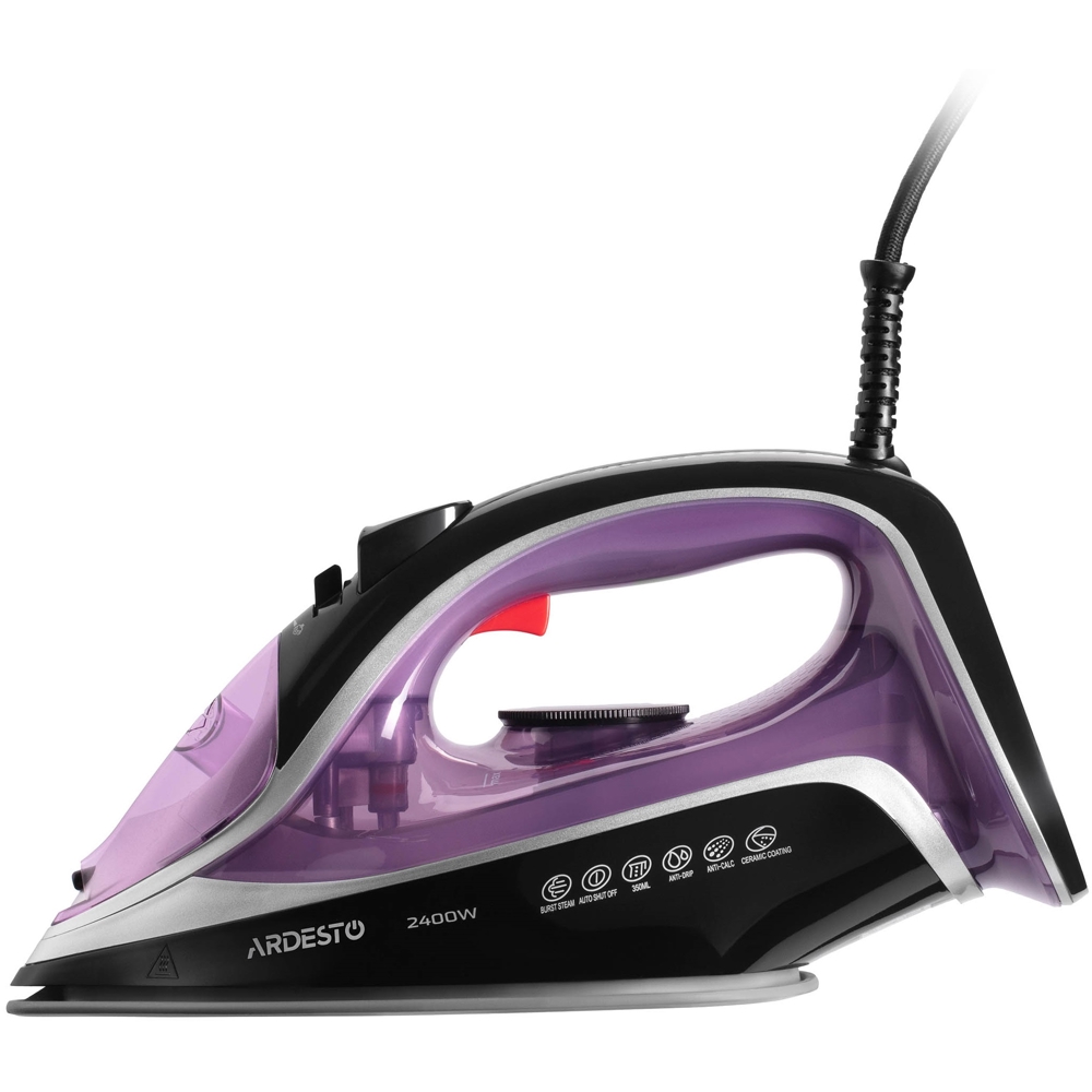 Ardesto IR-B2234, 2400W, 0.35L, Steam Iron, Purple