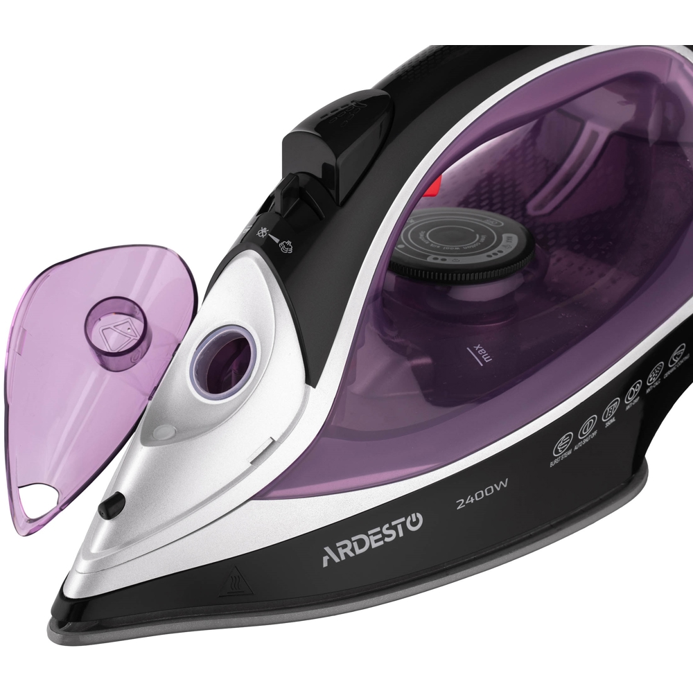 ორთქლის უთო Ardesto IR-B2234, 2400W, 0.35L, Steam Iron, Purple