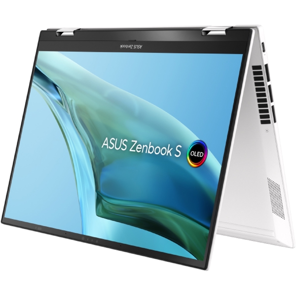 ნოუთბუქი Asus UP5302ZA-LX364W ZenBook Flip, 13.3", i5-1240P, 16GB, 512GB SSD, Integrated, W11, White