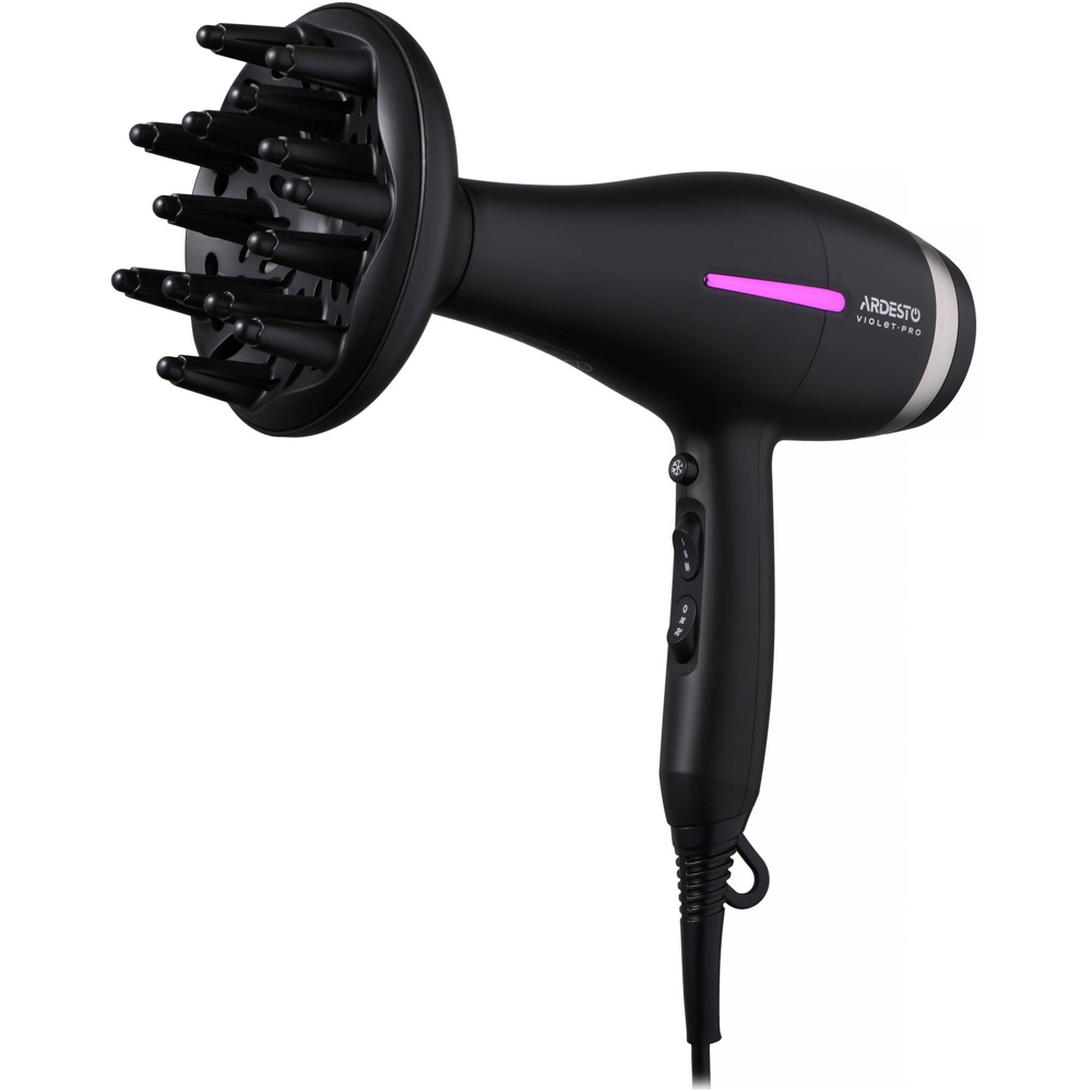 Ardesto Ardesto HD-Y223PRO, 2200W, Hair Dryer, Black, 2200W, Hair Dryer, Black