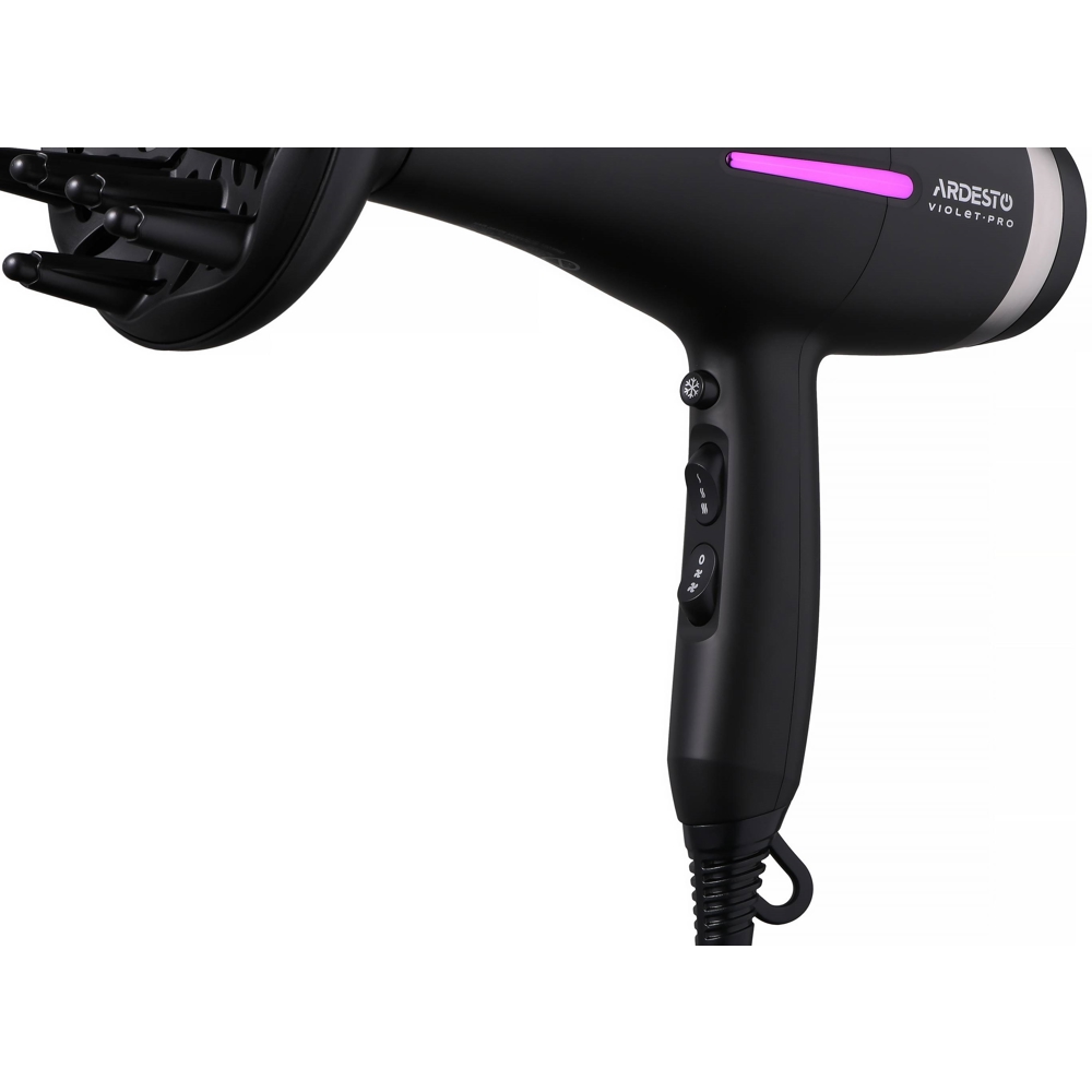 Ardesto Ardesto HD-Y223PRO, 2200W, Hair Dryer, Black, 2200W, Hair Dryer, Black