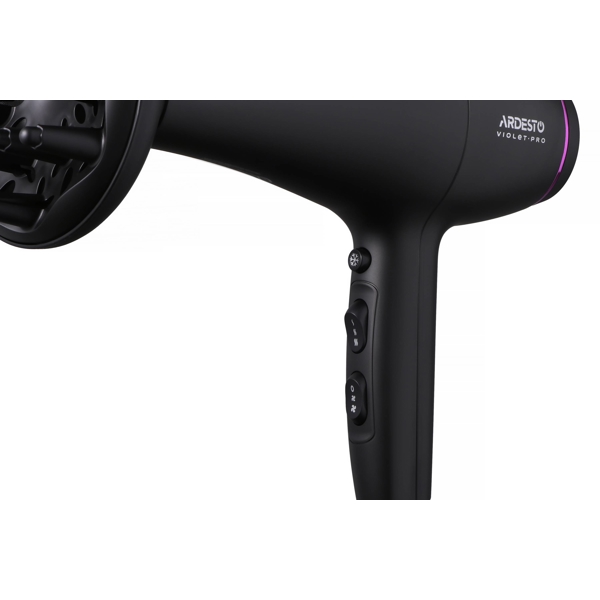 თმის საშრობი Ardesto HD-Y222PRO, 2200W, Hair Dryer, Black