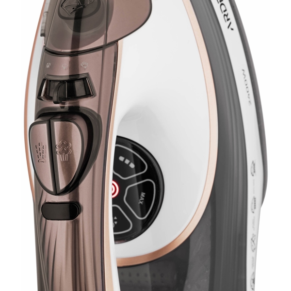 ორთქლის უთო Ardesto IR-B2245-E, 2400W, 400ML, Steam Iron, White/Gray