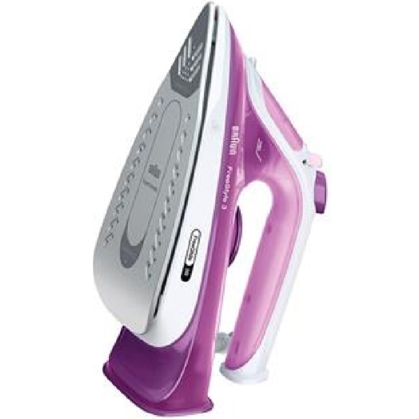 ორთქლის უთო Braun FI3124PU, 2400W, 270ML, Steam Iron, Pink