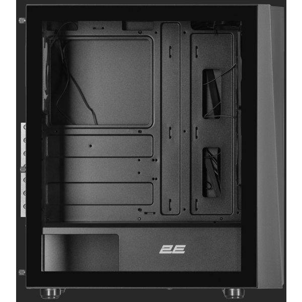 2E 2E-G205A, Computer Case, ATX, Micro-ATX, Mini-ITX, 2xUSB, Type-C, Black