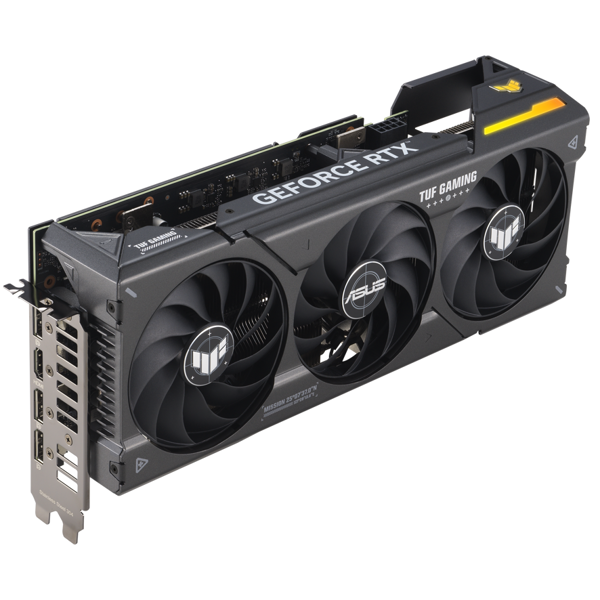 ვიდეო დაფა Asus TUF-RTX4070-O12G-GAMING, Gaming GeForce RTX4070 OC, 12GB, 192bit, HDMI, DP, Black