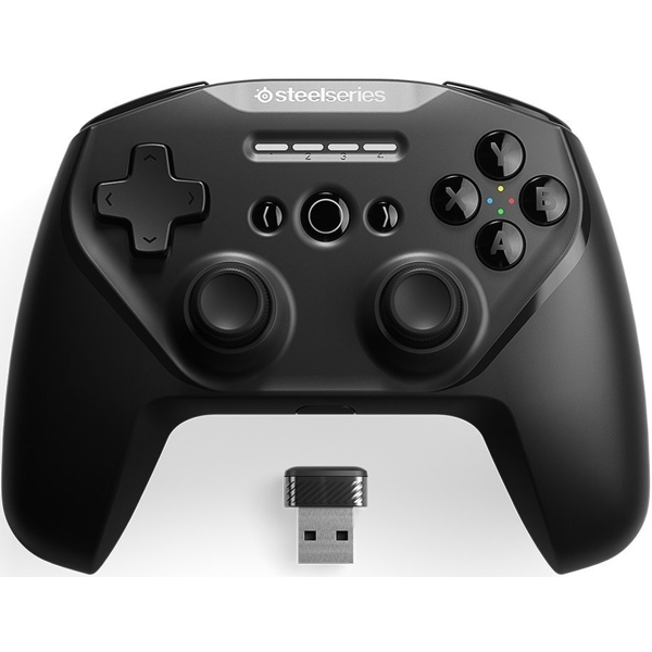 ჯოისტიკი SteelSeries 69075_SS Stratus, Controller, Wireless, USB, BT, Black