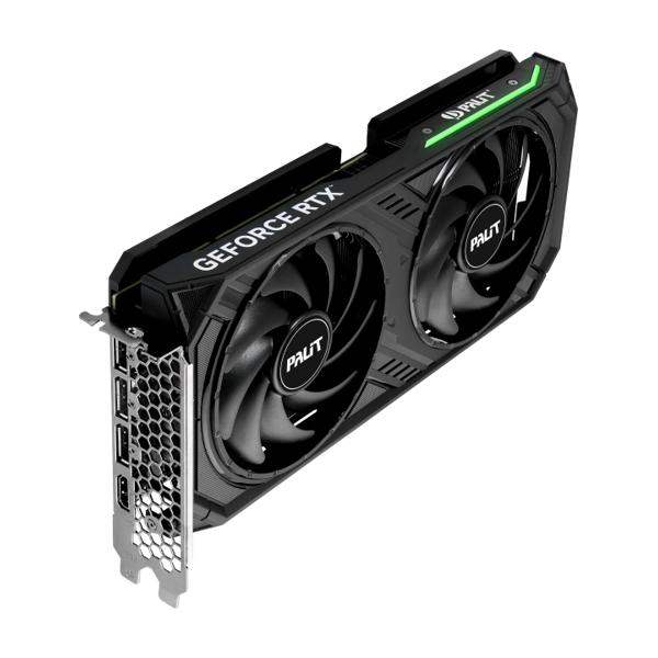 ვიდეო დაფა Palit NE6406TT19P1-1060D, Gaming RTX4060Ti Dual OC, 8GB, 128bit, HDMI, DP, Black