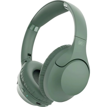 ყურსასმენი QCY H2, Headset, Wireless, Bluetooth, USB-C, Green