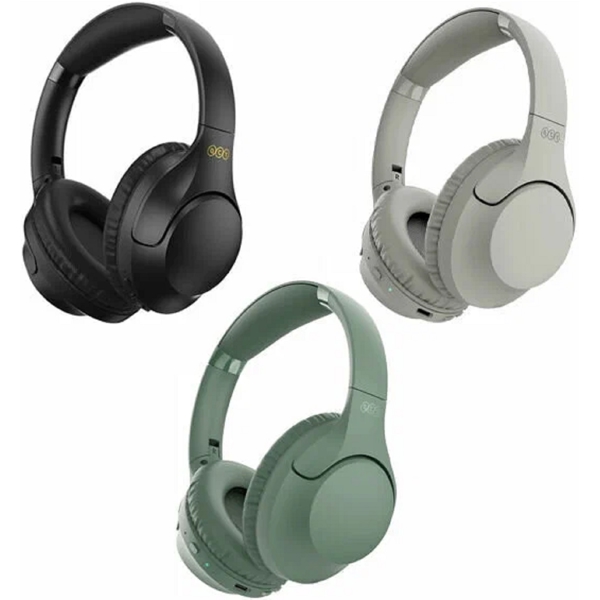 QCY H2, Headset, Wireless, Bluetooth, USB-C, Green