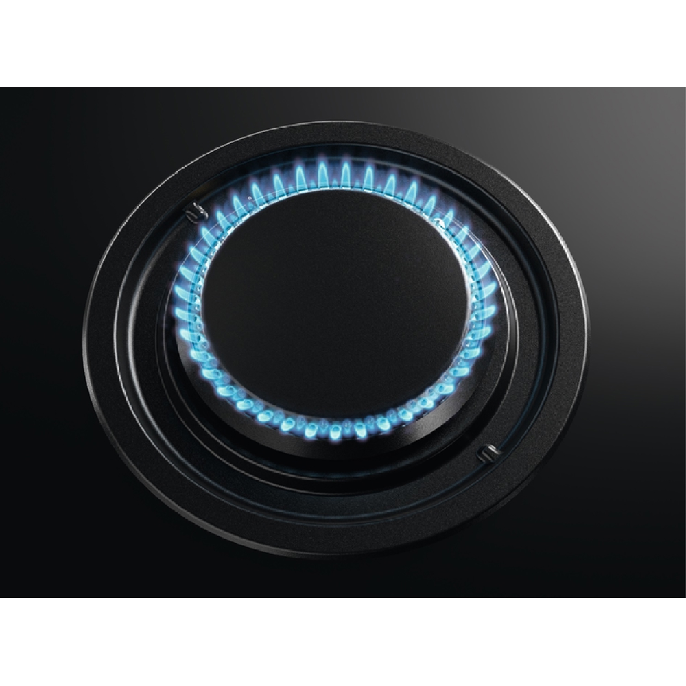 ჩასაშენებელი გაზის ქურის ზედაპირი AEG HKB64453NB, Built-in Gas Cooktop, Black