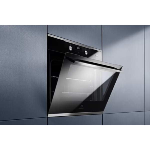 ჩასაშენებელი ელექტრო ღუმელი Electrolux KODEC75X, 3500W, 71L, Built-In, Black