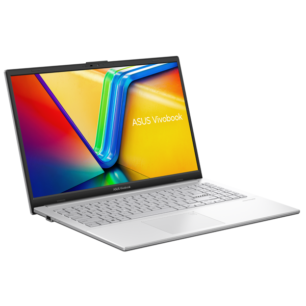 ნოუთბუქი Asus E1504FA-BQ415 Vivobook Go, 15.6", Ryzen 5-7520U, 8GB, 512GB SSD, Integrated, Cool Silver