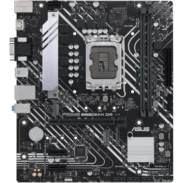 Asus 90MB1950-M1EAY0 Prime B660M-K D4, LGA 1700, DDR4, DIMM, 64GB