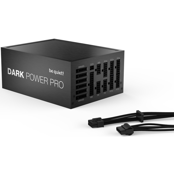 კვების ბლოკი be quiet! BN312 Dark Power Pro 12, 1500W, 80 Plus, Power Supply, Black