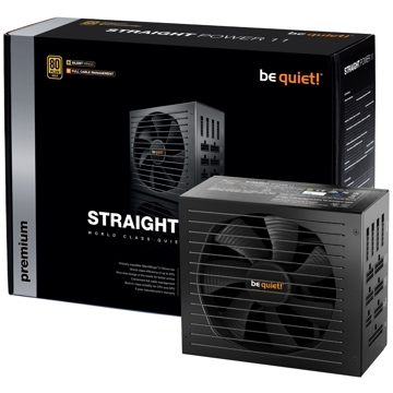 კვების ბლოკი be quiet! BN285 Straight Power 11, 1000W, 80 Plus, Power Supply, Black