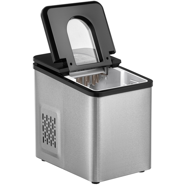 ყინულის აპარატი Ardesto IM-A1200SS, 1.8L, Ice Maker, Silver