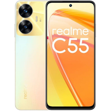 მობილური ტელეფონი Realme C55, 6GB, 128GB, Dual Sim, LTE, NFC, Gold