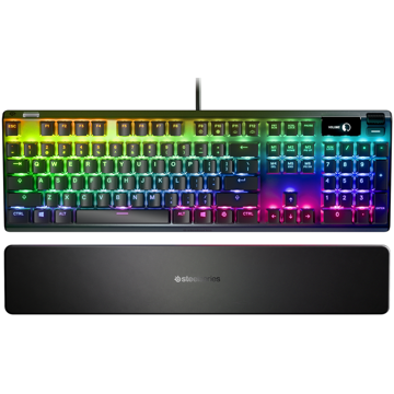 კლავიატურა SteelSeries 64786_SS Apex 7, Brown Switches, Wired, RGB, USB, Gaming Keyboard, Black