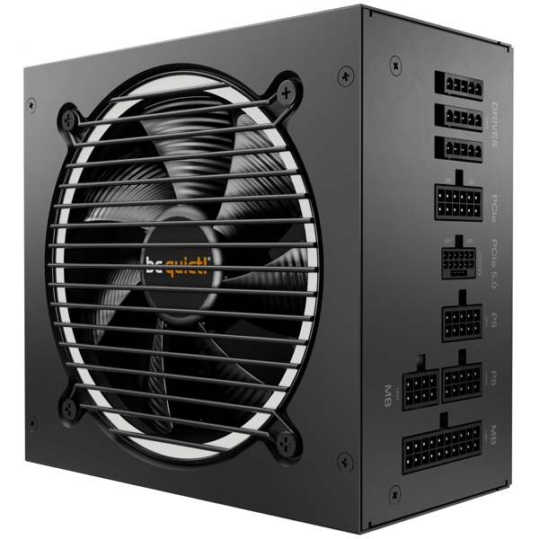 კვების ბლოკი be quiet! BN343 Pure Power 12 M, 750W, 80 Plus, Power Supply, Black