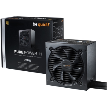 კვების ბლოკი be quiet! BN295 Pure Power 11, 700W, 80 Plus, Power Supply, Black