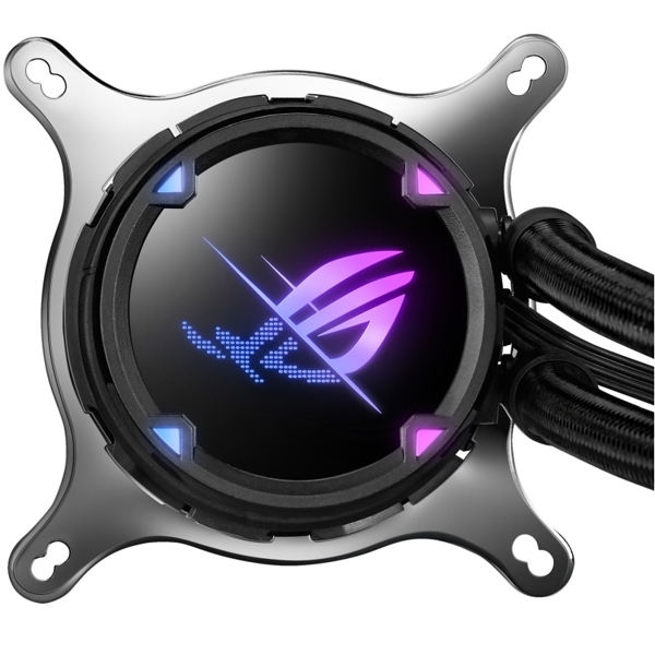 Asus 90RC00F0-M0UAY4, RGB, 120mm, 2500RPM, Liquid Cooling, Black