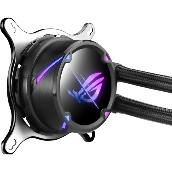 Asus 90RC00F0-M0UAY4, RGB, 120mm, 2500RPM, Liquid Cooling, Black