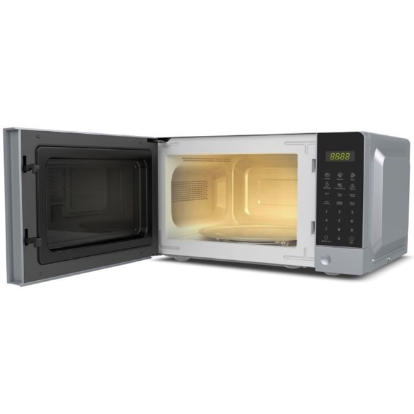 მიკროტალღური ღუმელი Beko MOC 201103 S, 700W, 20L, Microwave Oven, Silver