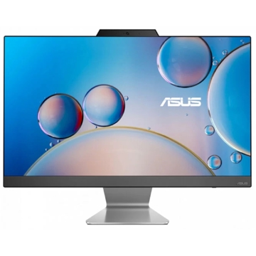 All In One კომპიუტერი Asus A3402WBAK-BA047M AIO A3402W, 23.8", i5-1235U, 16GB, 512GB SSD, Integrated, Black