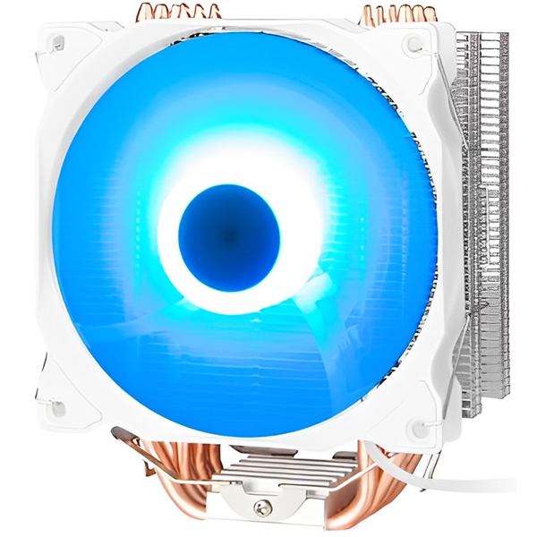 ქულერი Golden Field ICE-M PLUS, LED, 120mm, 2100Rpm, Cooler, Arctic White