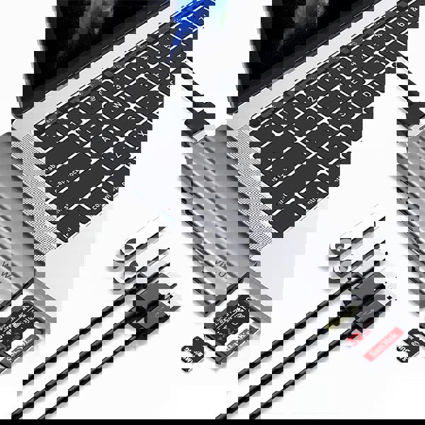 Wiwu T9, HDMI, USB, SD, TF, PD, Type-C, Hub, Gray