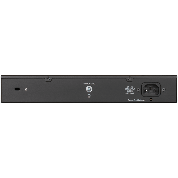 D-Link DGS-1100-24V2/A1A, 24-Port Gigabit, Switch, Black