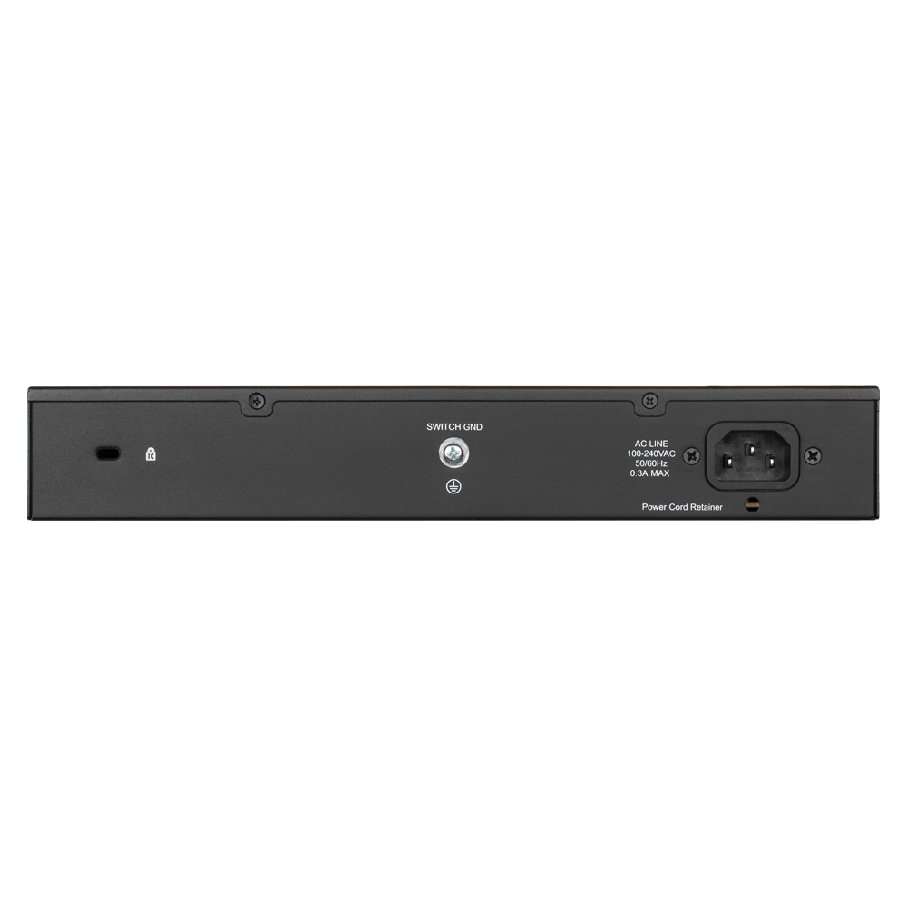 სვიჩი D-Link DGS-1100-24V2/A1A, 24-Port Gigabit, Switch, Black