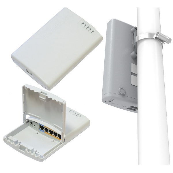 MikroTik RB750P-PBr2, Router, White