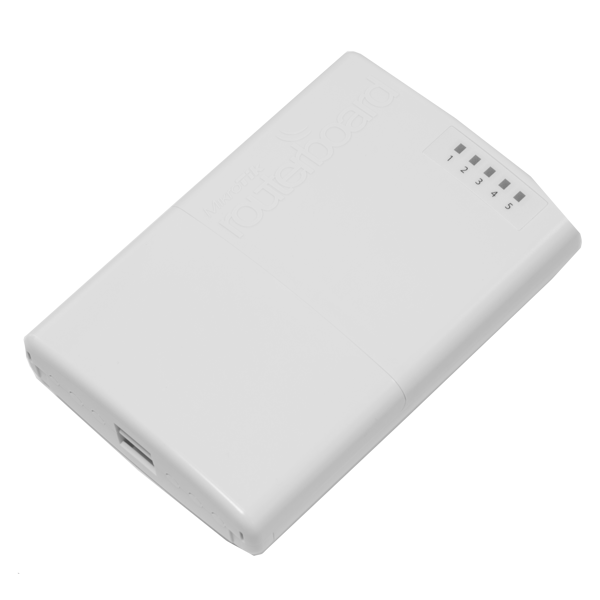 MikroTik RB750P-PBr2, Router, White