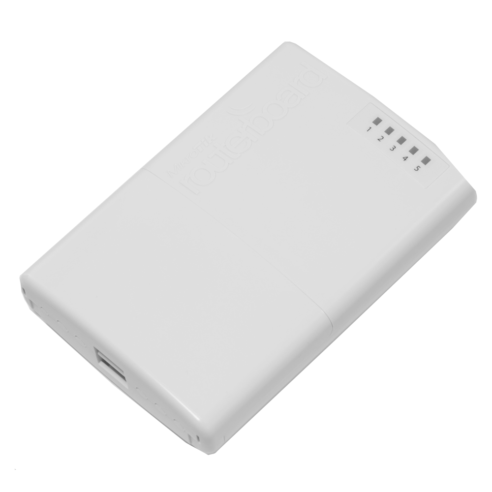 MikroTik RB750P-PBr2, Router, White