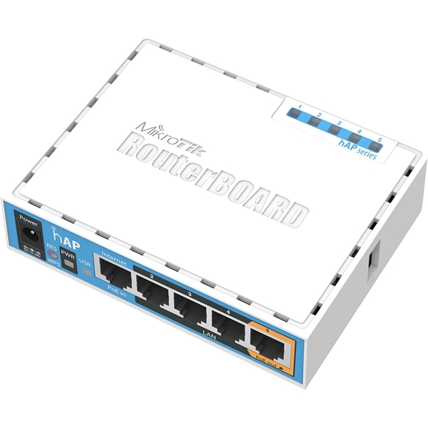 MikroTik RB951Ui-2nD, 300Mbps, Router, White