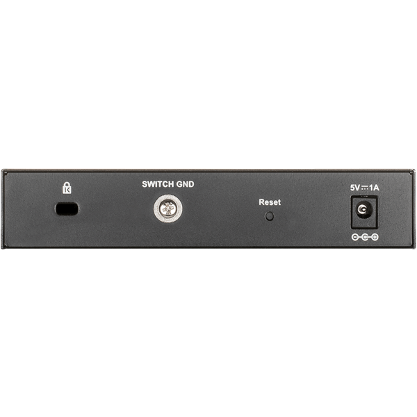 სვიჩი D-Link DGS-1100-08V2/A1A, 8-Port Gigabit, Switch, Black