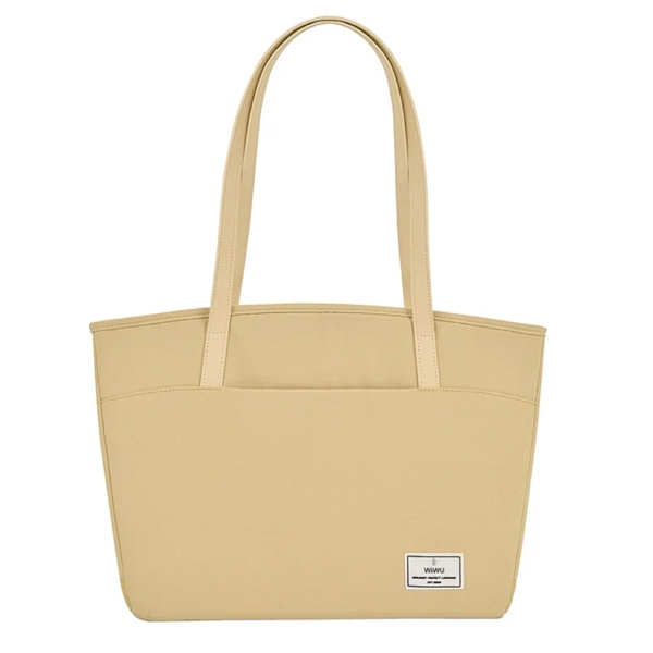 Wiwu Ora Tote, 16", Laptop Bag, Ivory