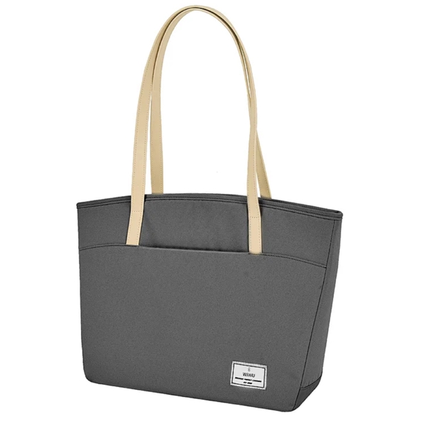 Wiwu Ora Tote, 16", Laptop Bag, Gray