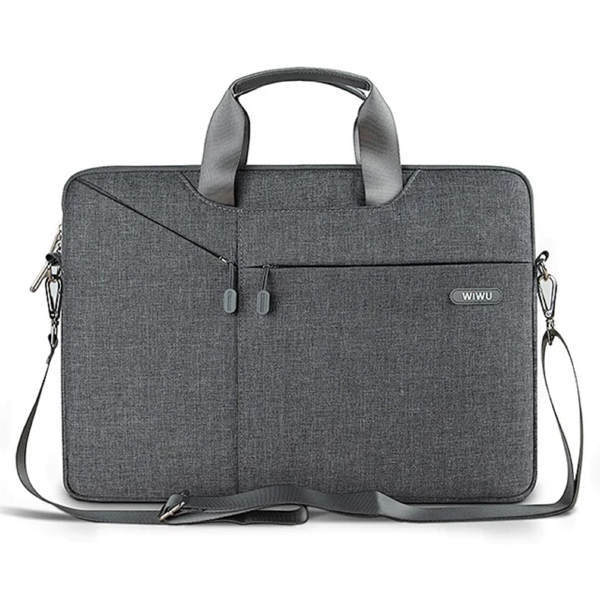 ნოუთბუქის ჩანთა Wiwu City Commuter, 15.6", Laptop Bag, Gray