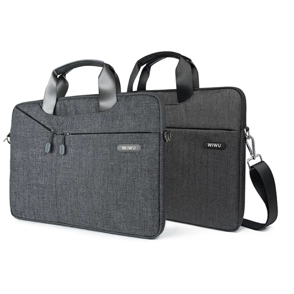 ნოუთბუქის ჩანთა Wiwu City Commuter, 15.6", Laptop Bag, Gray