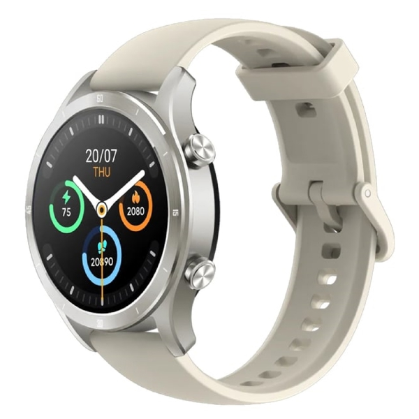 სმარტ საათი Realme RMW2106 TechLife Watch R100, 1.32", IP68 Waterproof, Bluetooth, Smart Watch, Gray