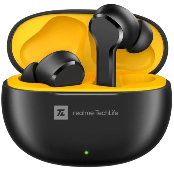 Realme RMA2109 Buds T100, Wireless, Bluetooth, Black