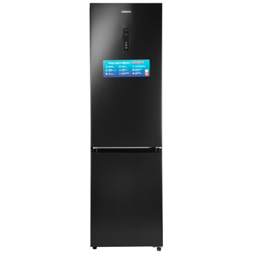 Ardesto DNF-M378BI200, 378L, A+, No Frost, Refrigerator, Black